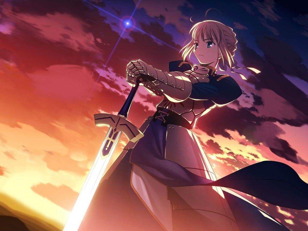 骑士王经典造型!吾王最初最美的印象