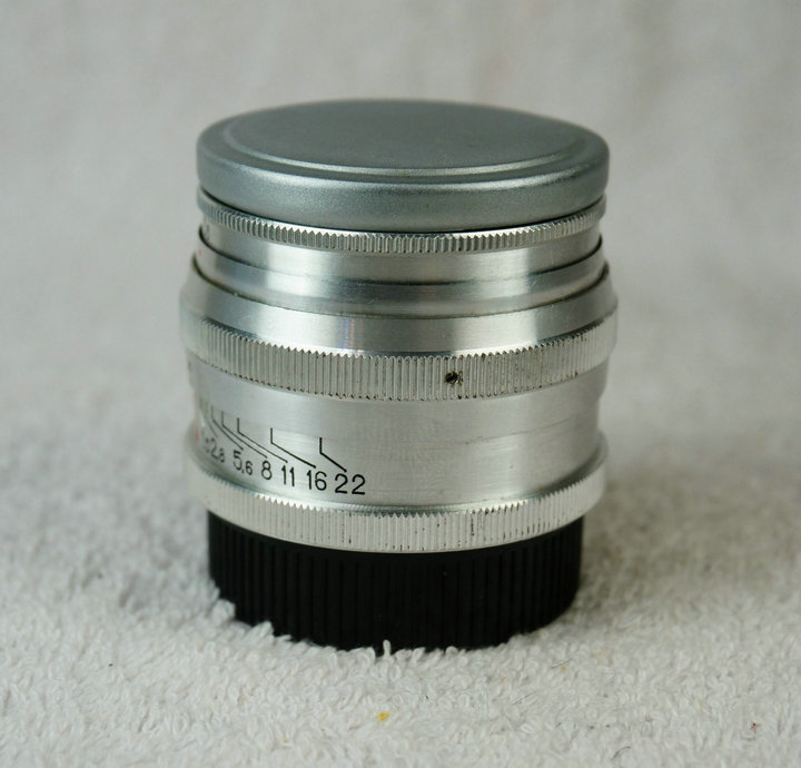 俄罗斯jupiter350mmf15l39银色红n莱卡旁轴联动镜头