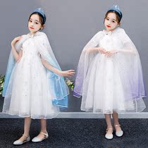 Girls ice and snow geege Princess Leia The Beatles The Beatles Esa Lianhood Childrens sunscreen The Beatles Sunscreen Birthday Dress