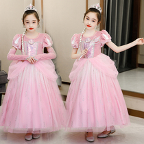 Child Mermaid Princess Dresses Girls Love Tha Princess Dress Princess Dress Fluffy Dress Pompon Dress Birthday Gown Gown Costume