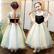 Frozen anna anna Princess Dress Girls elsa elsa elsa elsa dress dress Halloween