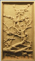 Sandstone sculpture Artificial sandstone Sandstone TV background wall Sandstone relief high-end home hotel decoration