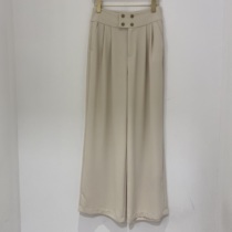 MRER Mo Yi 2020 autumn new simple style wide-leg trousers casual wide-leg pants R0C73261 original 539