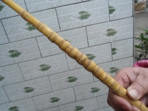 Natural plants Traditional crafts with roots to explain the stick whip with roots Teacher tutor command Collection display appreciation