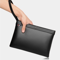 Hong Kong Duty-free Handbags Men Genuine Leather New Tide Cards Envelopes Bag Mens Hands Grab Bag Casual Mens Bags