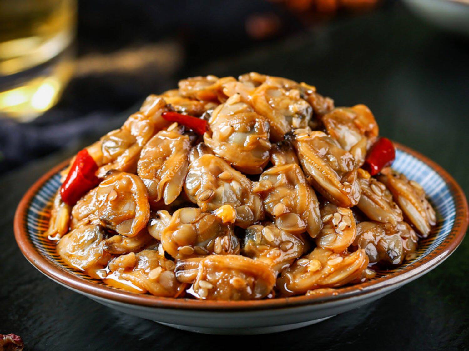 网红罐装麻辣花蛤100g花甲肉蚬子肉即食小海鲜下饭菜蛤蜊酱包邮