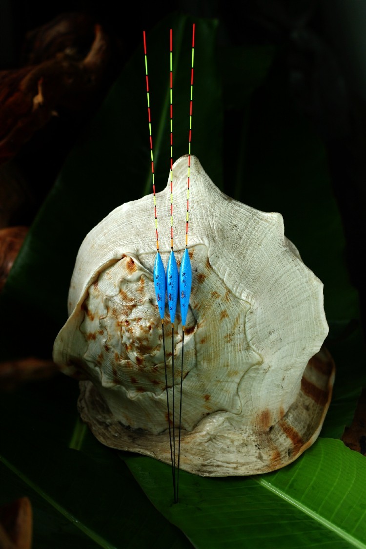 钓鱼郎正品【池影c001】混养浮漂16目硬尾灵敏稳定型罗非鱼漂浮标