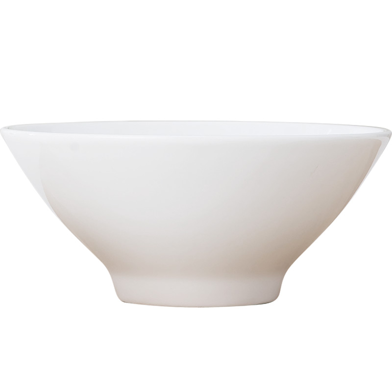 Is rhyme of jingdezhen ceramic bowl household new hand - made ipads China contracted white hat to use Chinese eat bread and butter