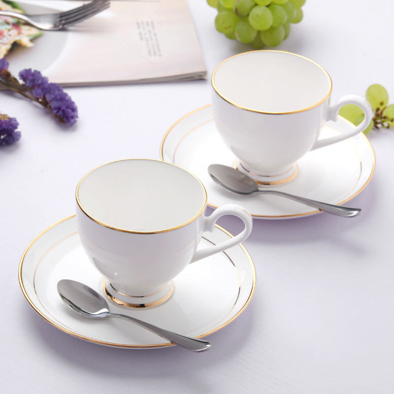 Jingdezhen European - style ipads China afternoon tea set creative household soft outfit up phnom penh ceramic cup coffee cups and saucers send the spoon