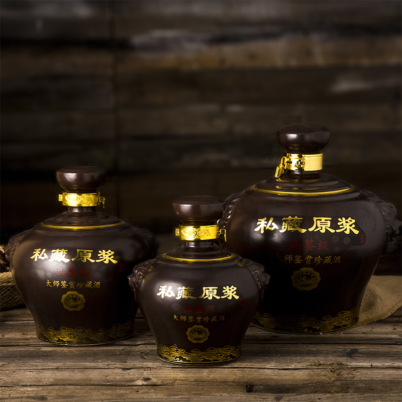 Xin MAO ceramic bottle 2 jins of 3 kg 5 jins of 10 jins to jingdezhen ceramic wine jar hip jugs seal wine