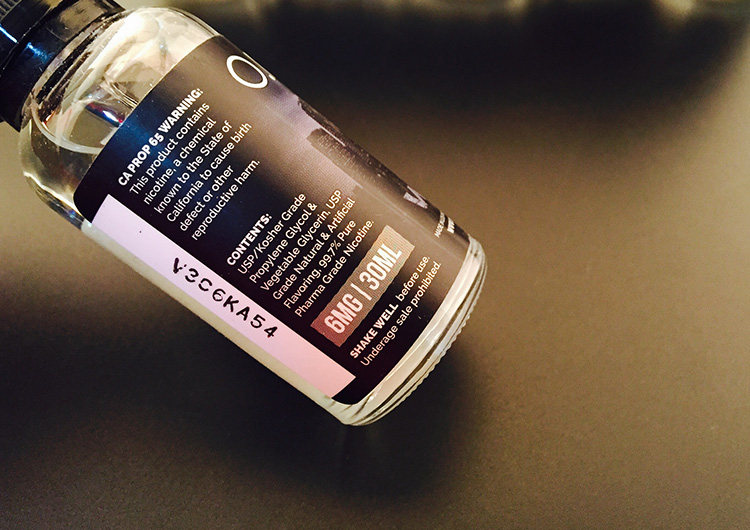 现货美国进口 omg wtf 电子烟 烟油 30ml 6mg 高端手工调制烟油