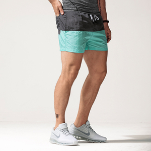 运动短裤夏季薄款男士跑步速干三分裤修身健身透气3分外穿休闲潮