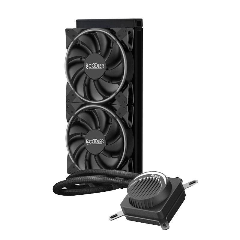 超频三cpu水冷散热器280冷排 一体式电脑台式套件水冷cpu风扇rgb