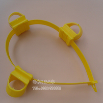 Garden tree support frame big tree seedling support Holder Plastic set Cup protection bracket strapping strap