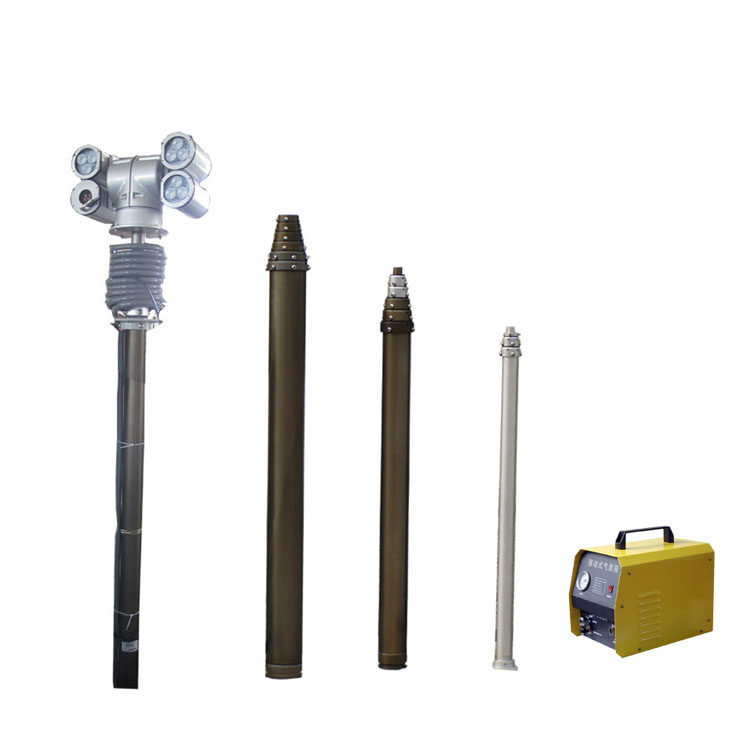 3米4米6米7米气动升降杆通信车监控照明伸缩杆车载移动桅杆_7折现价