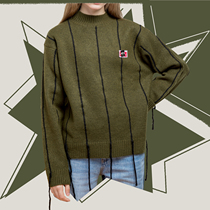 SHARK Sa carved ins wind-proof warm tassel design fashion trend Japanese and Korean Joker pullover knitted sweater winter winter