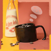 Sakke Mug Coffee Cup original oblique mouth creative couple gift gift Japanese and Korean Ceramic Milk Cup SHARK