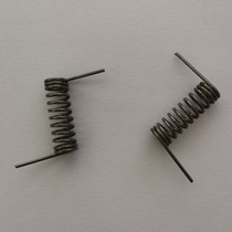 Spot torsion spring clip small spring Rotation 180 degrees or so single torsion yellow torsion spring double torsion V type