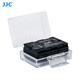 Canon 용 JJC Nikon Sony Fuji 카메라 범용 배터리 저장 상자 방수 및 압력 보호 상자 Canon 용 JJC Nikon Sony Fuji 카메라 범용 배터리 저장 상자 방수 및 압력 보호 상자
