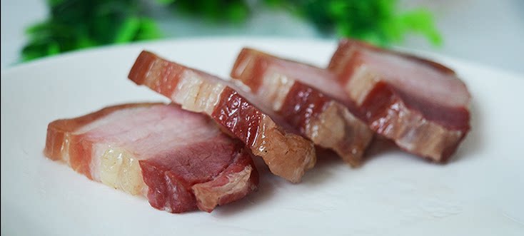 新货日晒土猪咸肉纯手工自制腊味腌肉 500g-武汉忆美味洪山菜薹