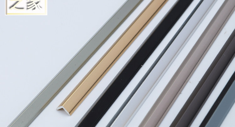 铝合金等边直角型包边条装饰瓷砖防撞极窄6*6装饰线板家装建材踢