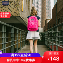  JanSport flagship store official website Jasper backpack womens book bag flower fashion backpack super fire backpack T501