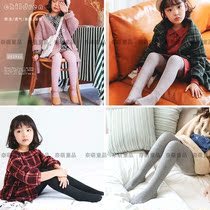 Children's leggings girls plus velvet padded leggings girls pantyhose cotton baby leggings small children