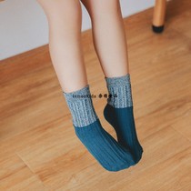 Children's socks summer thin cotton children's vertical color matching breathable ultra-thin male children 1-10 years old spring and summer