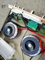 Damaged fault damage 220V selling ring cattle double ring cattle plus 4-tube high-power power amplifier machine when the chassis card card