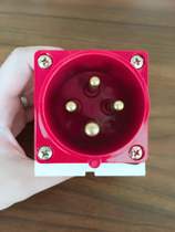 Waterproof IP44 TYPE-514 Aviation Industry Surface Mounted Socket Inverted Plug-in 4 Core 16A 3P E 380v 6h
