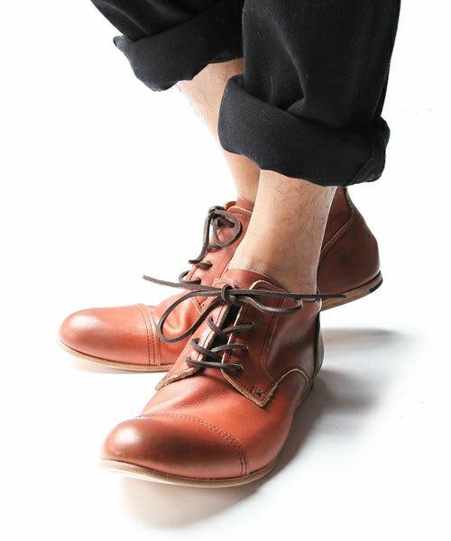 原创设计师品牌德比鞋皮鞋雅痞翘头炭黑男鞋_7折现价298元