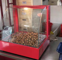 Sugar fried chestnut insulation cabinet Commercial Qianxi chestnut display cabinet Commercial food insulation cabinet Cooked food insulation display cabinet