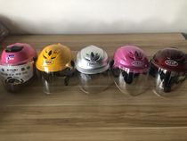 Summer lightweight motorcycle helmet sunscreen electric car half-head gray helmet male battery car female UV protection