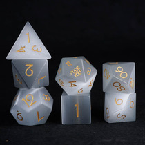 White cat eye F* CK Topic ksurus call COC running group TRPG dice Dnd dice dragon and underground city