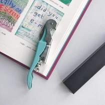 (Single shot does not send) fresh mint green bottle wine knife sea saber with box drunk poetry