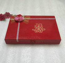 12 edition post box wooden post box please the bride on the sedan chair to hire wedding book wooden box Chaoshan wedding supplies