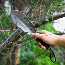 Multi-functional sea outdoor small hand shovel portable hand shovel military shovel engineering shovel digging vegetable garden fishing art flower shovel