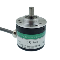 Incremental photoelectric rotary encoder ZSP3806 2500 pulse 2500 line ABZ three-phase 5-24V