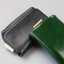 Mekee leather storage bag canon Sony card camera 135 film music player mobile solid state drive