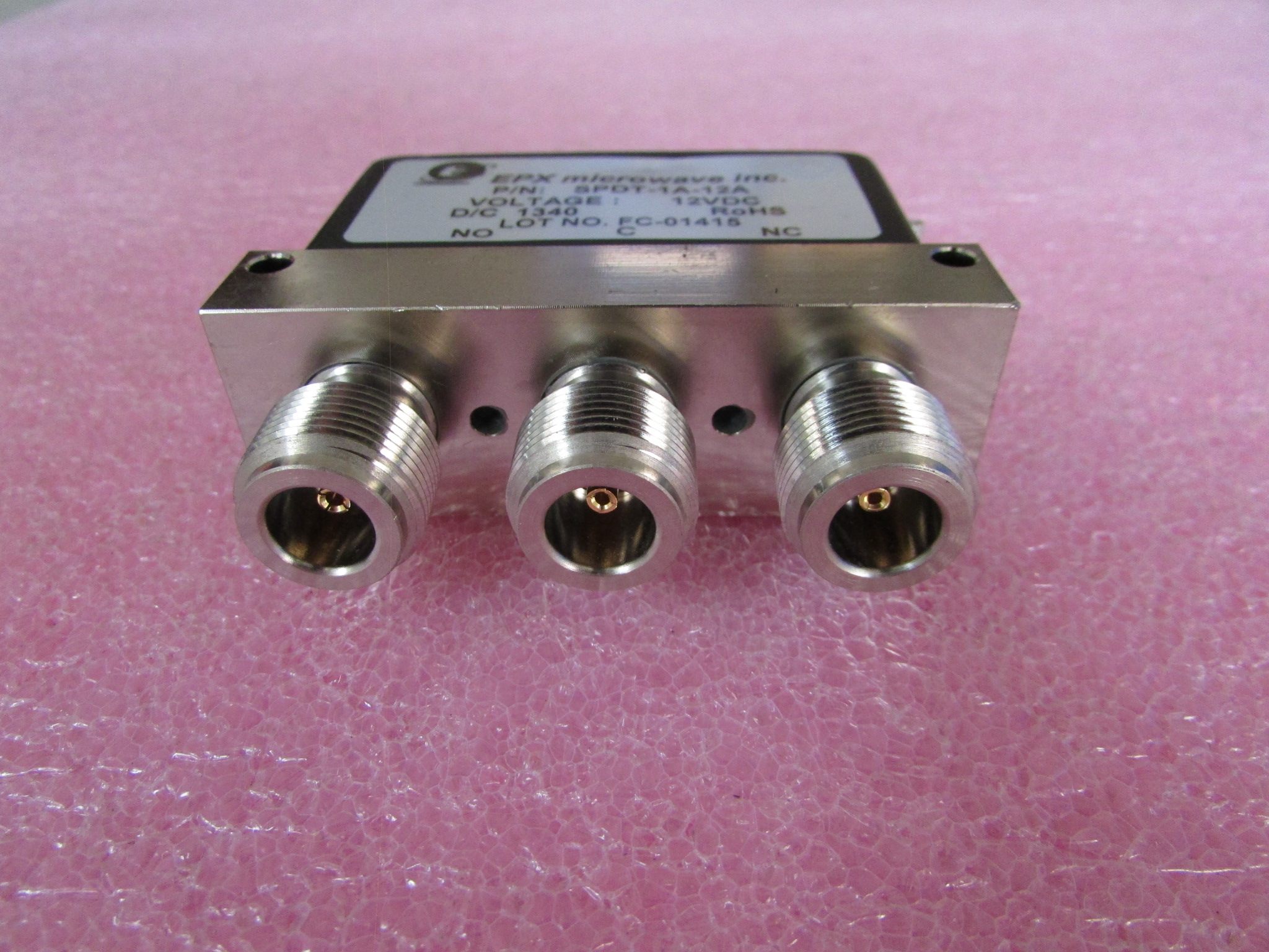 4ghz 12v n母射频微波同轴开关