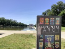 elemental tarot element tower set book + card English version of the new US direct mail