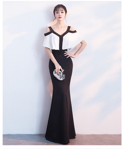 Evening dress new style banquet long elegant party dress  