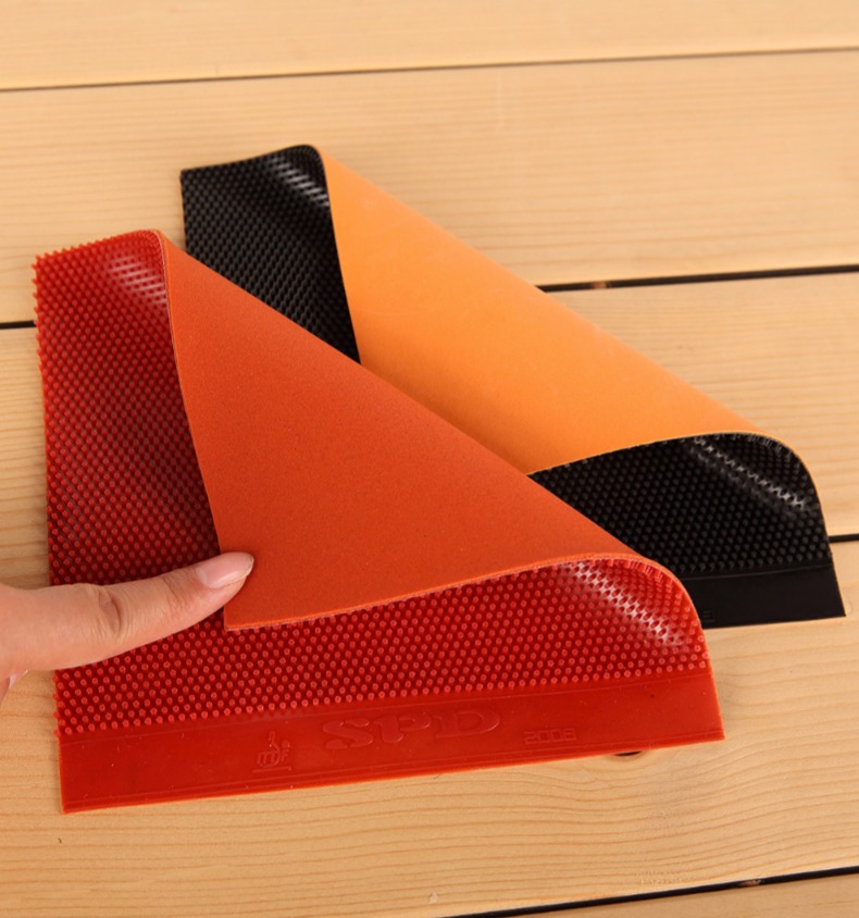 乒乓球长胶胶皮怪异细长小颗粒长胶皮斯巴达乒乓球拍单胶皮长套胶