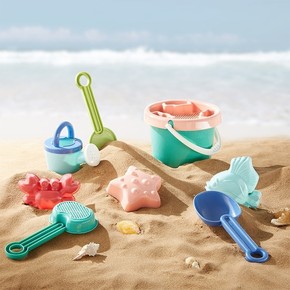 可优比沙滩玩具儿童玩沙子玩具铲子套装挖沙工具宝宝戏水洗澡玩具