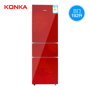 KONKA/康佳 冰箱三门家用宿舍节能小型三开门电冰箱冷冻冷藏
