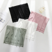 Put your chest underwear with shoulder wrapped chest female summer gathering anti-walking light outer wearing lace inside lace with thin vest
