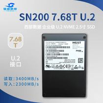 HGST SN200 7 68T U2 NVME MLC Enterprise-class SSD Solid State Hard Disk PM1725A 9300PRO