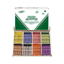 Crayola painted pediatrics early to teach 8 colors extra-large crayon Jumbo Crayon teaching big packaging 52-8389