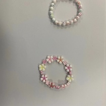 1365 Children Strings Beads Bracelet Wearing Beads Girl Presents Handmade Diy Making Material Bag Girl Baby Toys