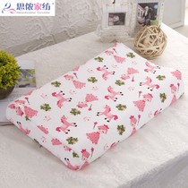 Childrens pillow Primary school students over 6 years old Pillow core pillow core cervical spine to help sleep children baby latex pillow
